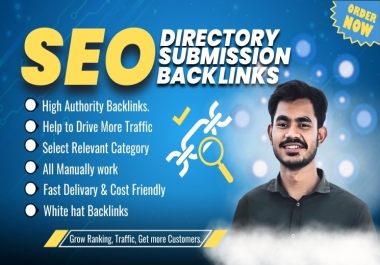 I will do 250 HQ niche directory submission indexable SEO Backlinks