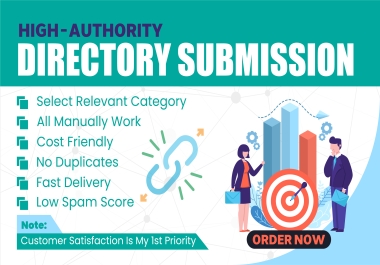 400 Indexable Niche Relevant Directory Submission Service