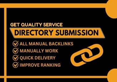 I Will do 70 High Quality Niche Directory Submission in Seo Backlinks