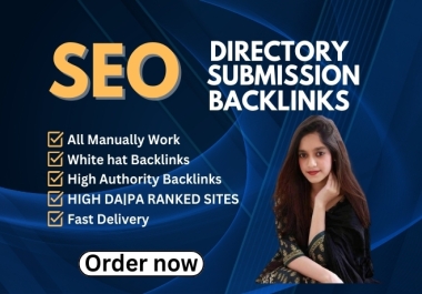  I will do 45 Manually HQ Directory Submission SEO Backlinks