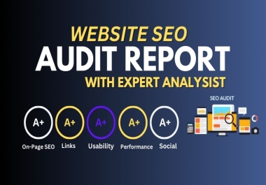 Website SEO audit, Provide Audit Recommendations