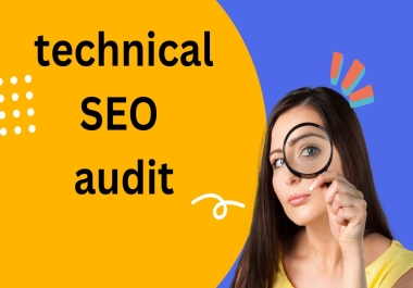 I'll give your website a thorough technical SEO audit.