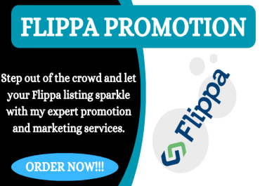 I will flippa promotion, flippa marketing, flippa listing engagement to increase bid