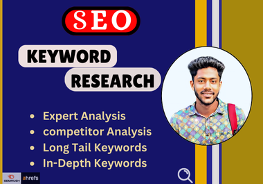 I will do expert seo keyword research