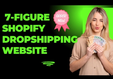 Create a brand high converting shopify dropshipping website