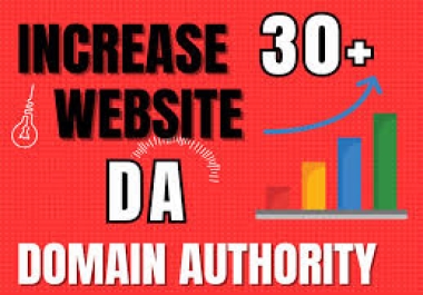 i can increase domain authority moz da 30 plus