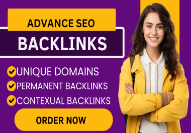 I Will do SEO Backlinks high authority Contextual do follow link Building