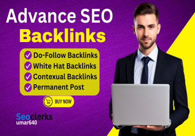 I Will do Monthly Off Page SEO service using High Quality SEO Backlinks