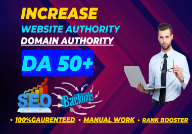i will increase your website authority