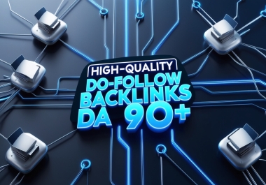 I will provide best-Quality Backlinks DA 90+ site Ranking 1st