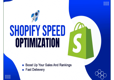 I will boost your shopify store speed and performance with my expertise