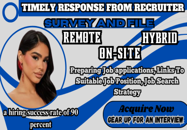 I will search and apply for remote, onsite, work from home jobs using reverse recruit job app 