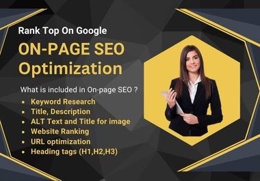 I will do on-page SEO optimization for a WordPress website with a 90 score of Rank Math SEO