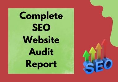  I Will Provide an Expert-Level SEO Website Audit Report for Your Site.