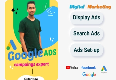 I will set up and manage google ads adwords ppc or display campaign