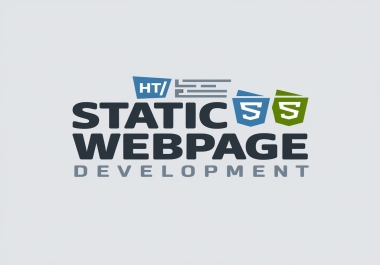 Professional Static Webpages Creation with HTML, CSS & JavaScript