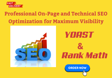 I'll Do Professional On-Page and Technical SEO Optimization for Maximum Visibility