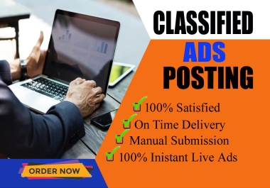 I Will Boost Your Business with 70 High-Quality Classified Ad Posting Backlinks