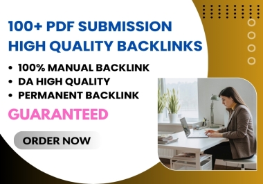 Manual High Quality 100+ PDF Submission Backlinks for Stronger SEO and Traffic