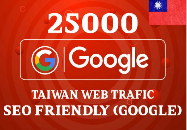 Get 25000 Taiwan Web Traffic - Lifetime Guarantee