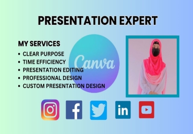 i will design a highly engaging and effective presentation