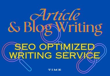 1000 words SEO Optimized article and blog for your website