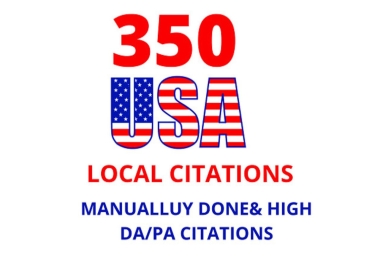 Top 350 USA Local Citations & Directory Submissions 