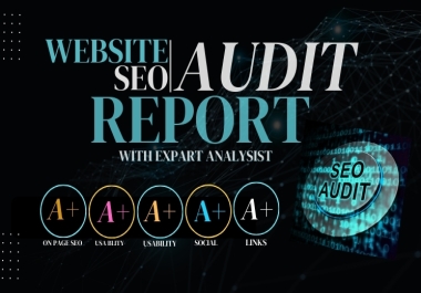 In-Depth SEO Audit Report – Optimize Your Website for Top Google Rankings