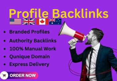 100 profile backlinks for high authority white hat manual link-building