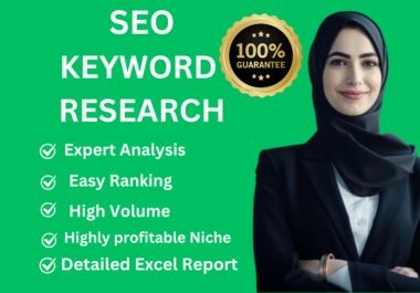 I will the best SEO keyword recharge and competitor analysis for top ranking on google