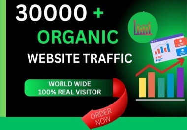  **Boost Your Website with 30,000+ Organic Web Traffic