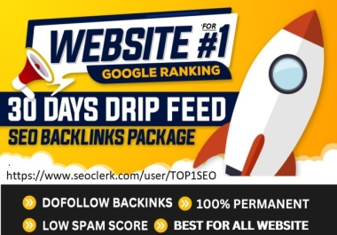 Monthly SEO Dripfeed pack for top ranking SEO formula