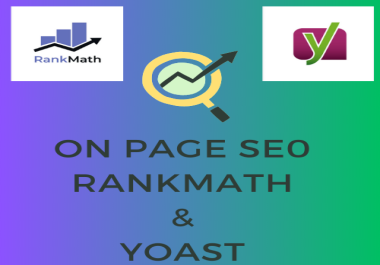 I will do wordpress onpage seo with rankmath & yoast