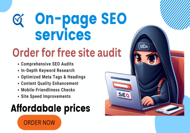 I will provide best expert on page SEO 