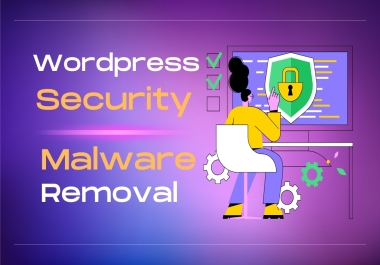 I will do wordpress security, wordpress malware removal website