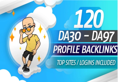 120 Profile Backlinks High-Quality II Link Building II Off-Page SEO