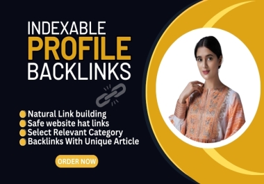 I Will Create 90 High-Quality Profile Backlinks to Boost Your SEO Ranking