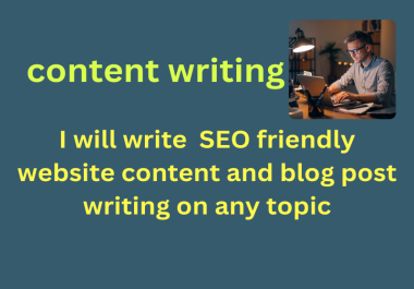 SEO-Optimized Content Writing for Your Website or Blog