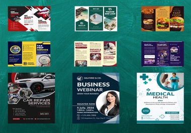 Professional posters and brochures Design for Your Business, Event, or Promotion