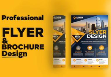 Professional Flyer & Brochure Design Services