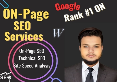 I will do onpage seo optimize website onpage technical SEO for your website