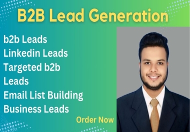 I will do b2b lead generation, net scraping, LinkedIn leads, business leads, electronic mail list