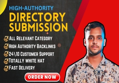 300 HQ Directory Submission SEO Backlink Niche Relevant