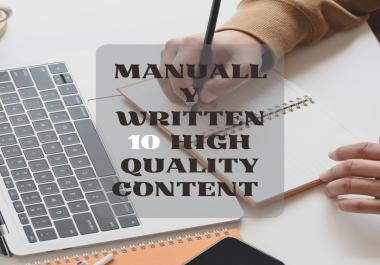 10 Written SEO High Quality Content To Boost and Rank your Website