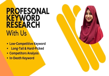 I will provide the best SEO keywords research for website to rank on google.