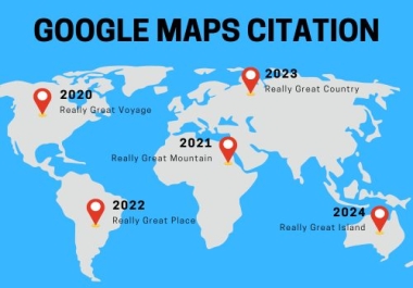 I will create 2000+ google maps citations for gmb ranking and local SEO