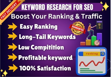 Professional Keyword Research for SEO Boost Your Rankings & Traffic