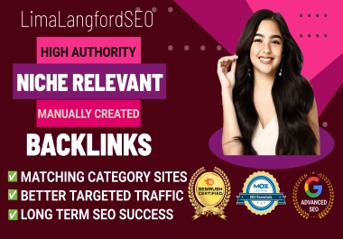 20 Niche Relevant manual authority Backlinks to Improve Your Website's Google Ranking