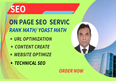 I will do On page SEO servicing and Optimization