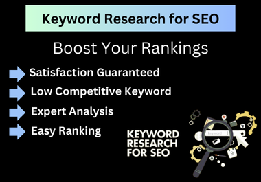 Expert Keyword Research for SEO | Boost Organic Traffic & Rankings